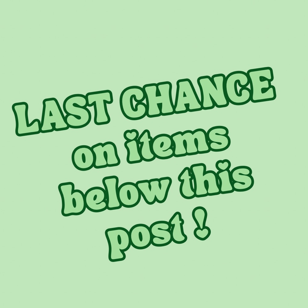 LAST CHANCE TO MAKE AN OFFER
